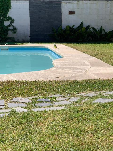 Cabaña con piscina