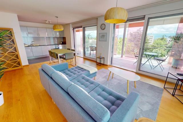 Bright & Contemporary 2-Bed, 2-Bath Apartment in Nyon CDS26-D13