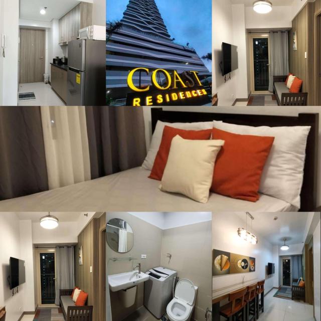 Unit 15th floor Gillian Wyne Condo Staycation SMDC Coast Residences Near Airport, Mall of Asia and PICC