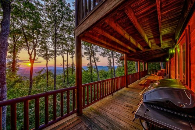 Blue Ridge Cabin Oasis Mtn-View Deck