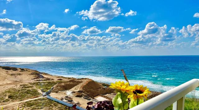 POOL GYM AND BEACH FRONT 3 BEDROOMS LUXURY TEL AVIV APARTMENT