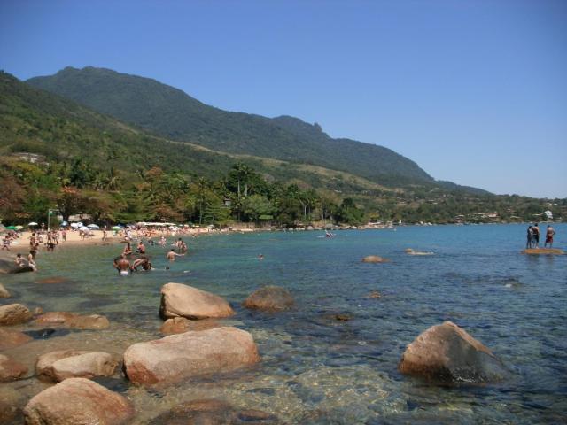 Casinhas na Praia do Julião em Ilhabela SP