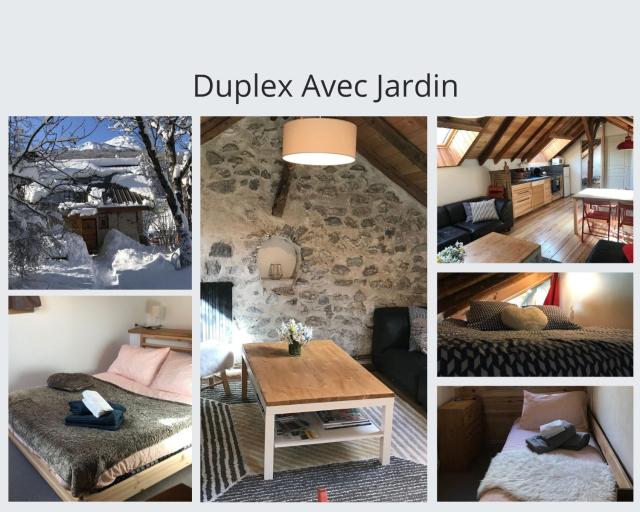 Appartement Duplex avec Jardin Attenant