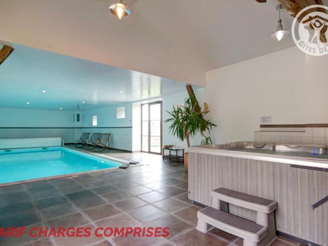 Maison de campagne avec Jacuzzi, Sauna, Wi-Fi et Jardin privatif - FR-1-496-52