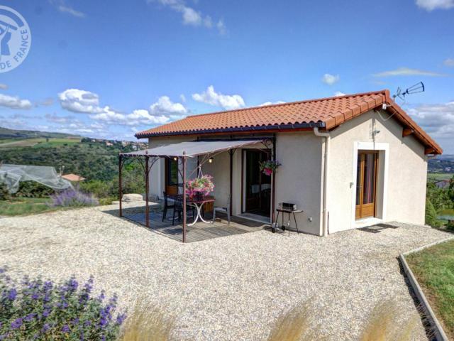 Gîte tout équipé avec terrasse, jardin et prestations de qualité près de Genilac - FR-1-496-114