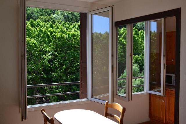 Studio à 100 mètres des thermes vue sur montagne.