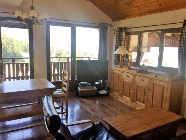 Duplex 10 pers, 4 ch, skis aux pieds, balcon, wifi, vue pistes - FR-1-504-10