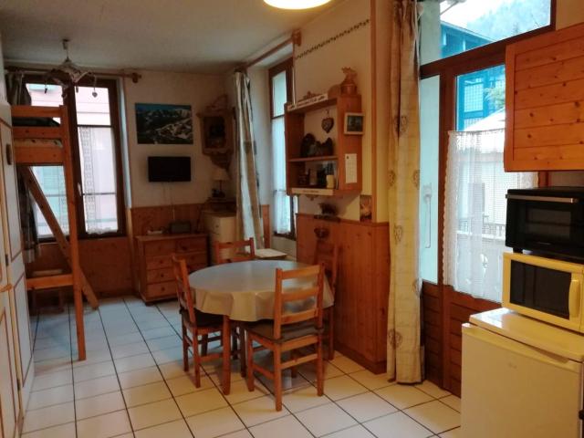 Studio chaleureux a Saint Gervais les Bains 23m² vue montagne