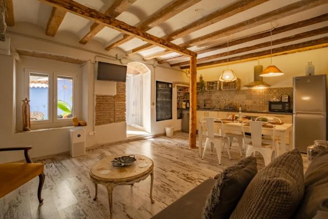 Apartamento en el corazón de Tarragona. Planta baja con patio.