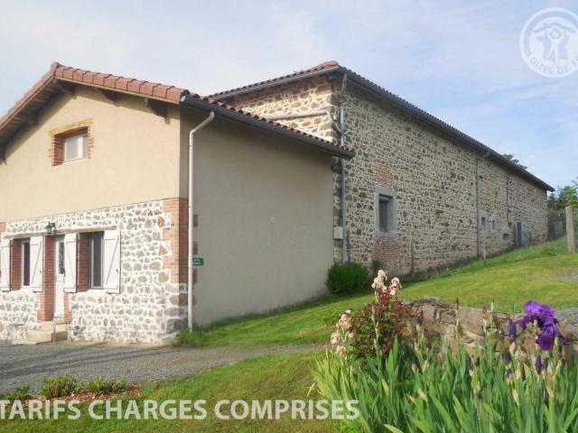 Gîte rustique avec cheminée, jardin et wifi - FR-1-496-175