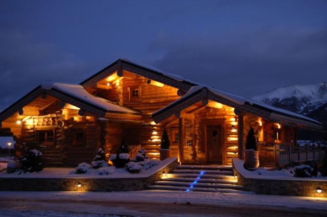 Chalet de luxe "Lodge des Sens" - Jacuzzi & Sauna - 12 pers