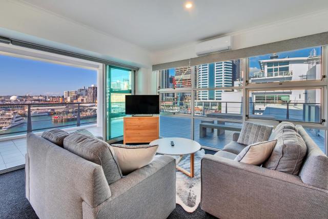 Stunning Harbour & City View Studio l AIRCON & WIFI