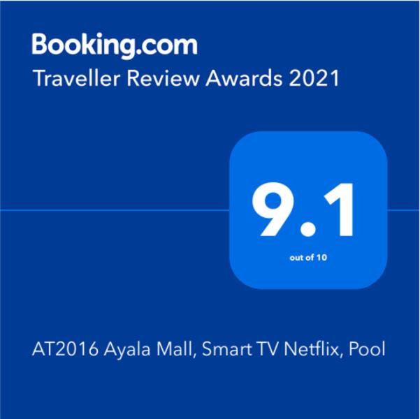 Avida Towers Cebu 2016 Wifi 190mbps, Netflix 50 in SmartTV